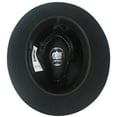 thumbnail image 4 of Stetson Silencer Black Fedora Size 7 1/8 R Oval 2 1/4" Brim, 4 of 5