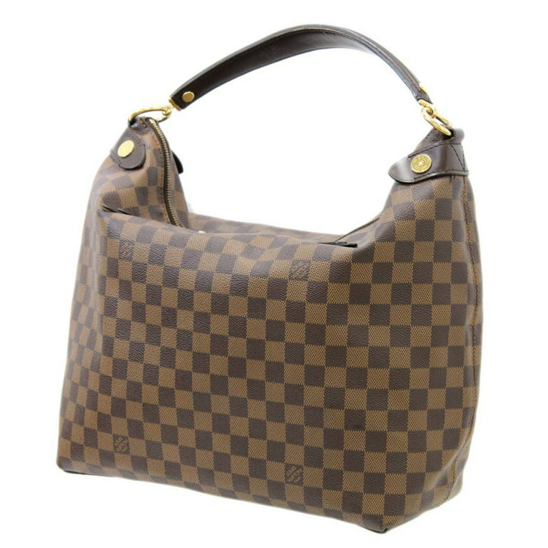 Authenticated Used LOUIS VUITTON Louis Vuitton Duomo Hobo Handbag Damier  Ebene N41861 AR4186 