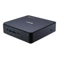 thumbnail image 1 of ASUS Chromebox 3 N017U - Mini PC - 1 x Celeron 3865U up to - RAM 4 GB - SSD 32 GB - HD Graphics 610 - Gigabit Ethernet WLAN: - Bluetooth 4.0, 802.11a/b/g/n/ac - Chrome OS - monitor: none, 1 of 7