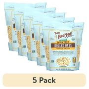 (5 pack) Bob's Red Mill, Extra Thick Rolled Oats, Organic, 32 oz