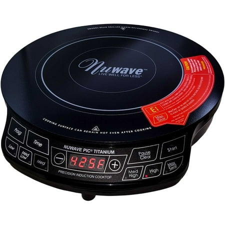 Nuwave Precision Induction Cooktop 1800 Watt Titanium Walmart