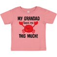 thumbnail image 3 of Inktastic Grandad Loves Me Grandchild Crab Boys or Girls Baby T-Shirt, 3 of 5