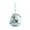 White, variant on Outdoor Christmas Decorations Christmas Tree Ornaments Colorful Shiny Plastic Gemstone Pendants Christmas and Valentine's Day Decorations Holiday Products Gifts Christmas Tree Decorations