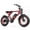 Red, variant on 2S Max Electric Bike for Adults, 1500W Peak Motor 32MPH Off-Road E Bike, 48V 22.5Ah Battery, 100-Mile Range, 20" x 4.0 Fat Tires, Shimano 7-Speed, Green