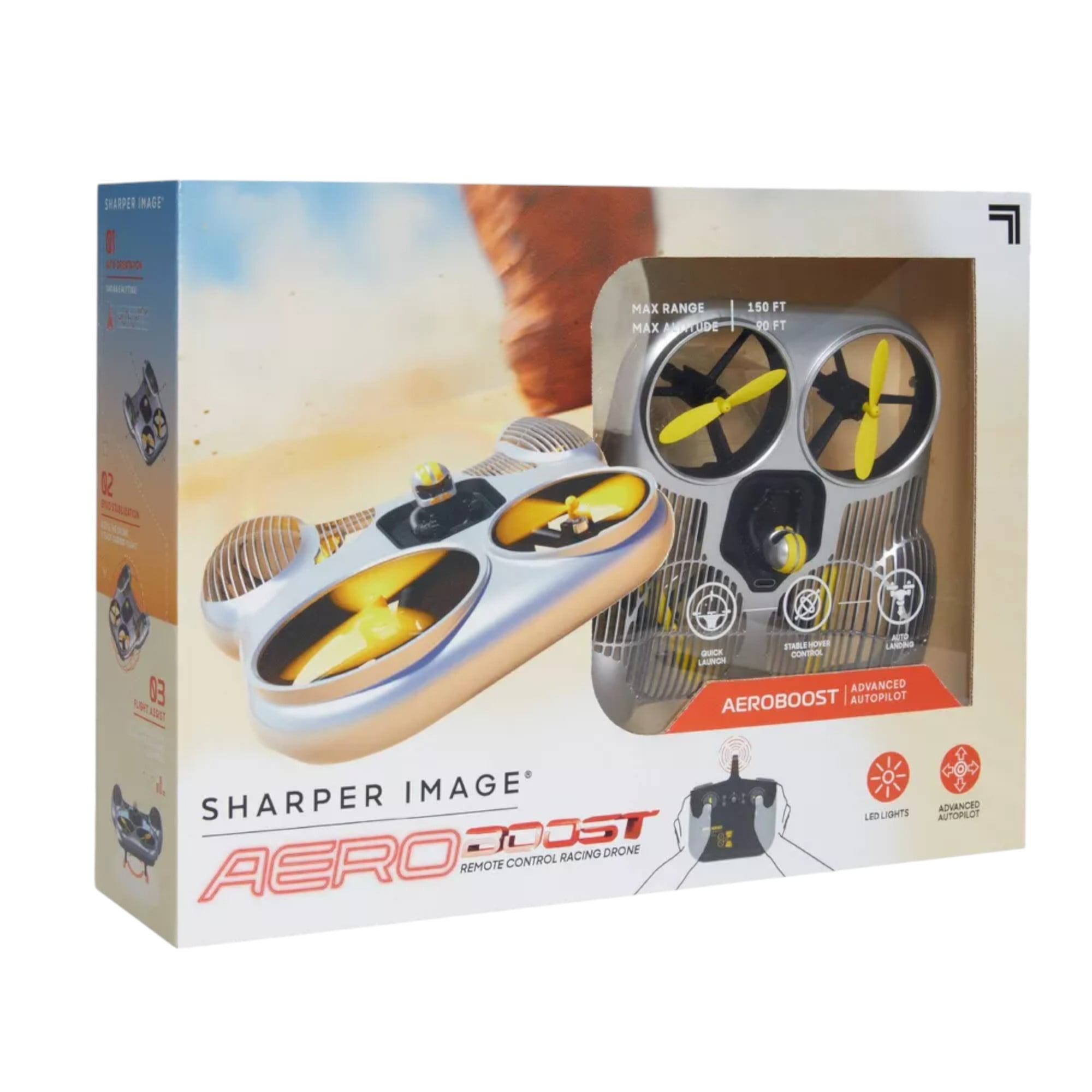 Sharper Image Toy RC Aeroboost Racing Drone