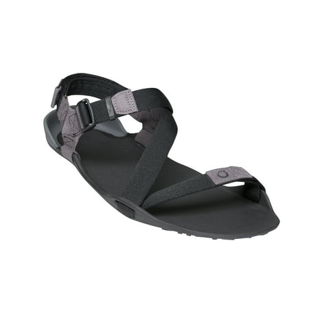 Xero Shoes Z-Trek - Men's Minimalist Barefoot-Insipred Sport Sandal - Hiking, Trail, Running, Walking - Charcoal/Coal