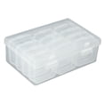 thumbnail image 3 of DimyFew Bead Organizer Box Small Bead Storage Case Practical with Lid Portable Storage Container Transparent for Nail Art DIY Beading 12 Small Box, 3 of 8