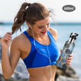 thumbnail image 5 of Yayeee 33oz Insulated Water Bottle Double Wall Stainless Steel with Flip Straw Lid, Elegant Hexagon Pattern, 5 of 7