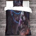 thumbnail image 3 of League of Legends Duvet Cover Multi Colour Luxury Daytime 3D Printed Bedding Set Microfiber Jinx Soft Duvet Quilt Cover with Zipper Closure Ties Single, 3 of 5