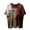-A-Wine206, variant on FINALGANG Simple T-Shirts For Men Print O-Neck Short Sleeve Baggy Tshirt Halloween Theme Top Skin Friendly Relaxed Fit Activewear