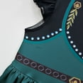 thumbnail image 5 of Girls Flutter Sleeve Casual Dresses Princess Merida/Anna Costume Kids Cartoon Dress, 5 of 7