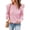 Pink, variant on Baqcunre Women's Sweaters Women Casual Sweater Crewneck Ruffle Shoulder Long Sleeve Cable Knit Solid Loose Ribbed Hem Pullover Jumper Top Crewneck Sweatshirts Fall Outfits Women Trendy Light blue L