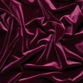 thumbnail image 2 of Ice Fabric Stretch Velvet Fabric by the Yard - 60" Wide Soft Stretchy Fabric for Sewing Clothes, Apparel, Costume, Crafts - 90% Polyester 10% Spandex - Plum - 2 Yards, 2 of 7