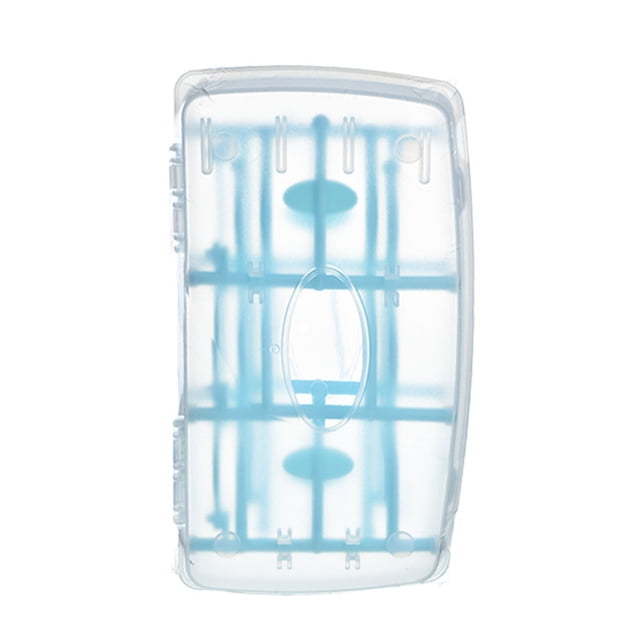 Escurridor plegable Inteprter para biberones Azul Blanca