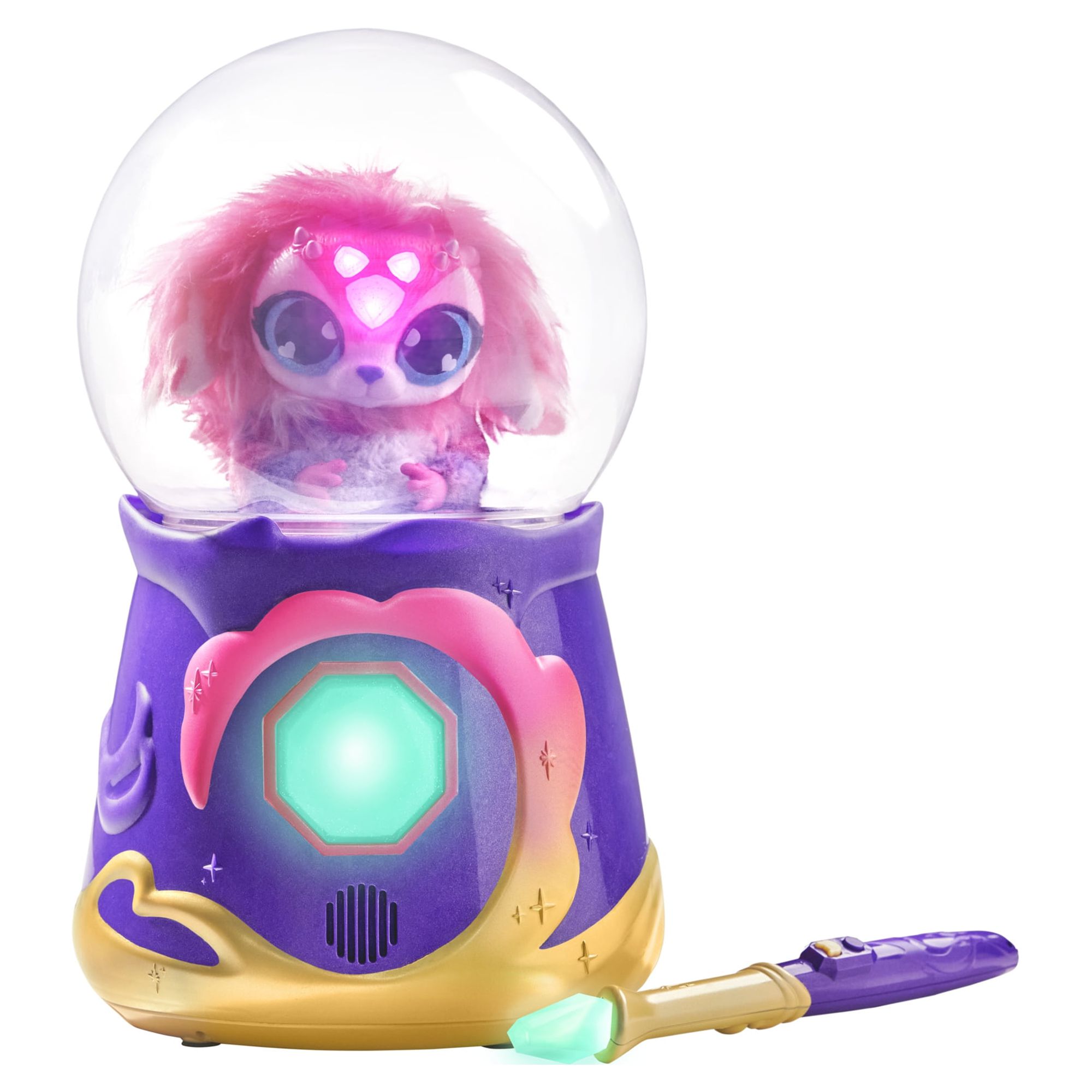 Magic Mixies Magical Misting Crystal Ball with Interactive 8 inch Pink Plush Toy Ages 5+ - image 11 of 18