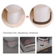 thumbnail image 4 of 2 rollos (marrón) cinta selladora autoadhesiva impermeable, cinta adhesiva de PVC para sellado de paredes, ducha, inodoro, cocina, baño, 4 of 5