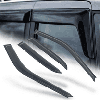 M-AUTO 4 Pieces Smoke Tape-On Window Visor Shade Vent Wind Rain Deflector for 1990-1993 Honda Accord