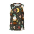 thumbnail image 2 of Easygdp Gnome Insect Frog Men's Mesh Basketball Jersey Quick Drying Sleeveless Shirts Fitted Muscle Tank Tops Sport Round Neck T-Shirt - Medium, 2 of 9