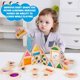 thumbnail image 3 of Apilador Building Blocks Agirlgle Rainbow, 32 unidades, para niños, 3 of 8