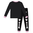 thumbnail image 5 of REDARER Kids Halloween Skeleton Print 2 Piece Pajama Set Long Sleeve Soft Breathable Sleep Outfit for Trick or Treat Holiday Party Nightwear,5-6 Years, 5 of 6
