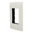 thumbnail image 2 of Placa Decorativa 3 Modulos Leviton Plastico Blanco 20 Piezas, 2 of 3