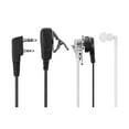 thumbnail image 2 of Walkie Talkies, Acoustic Tube Earpiece, Air Tube Earpiece Headset, Two Ways Radios Acoustic Tube Security Surveillance Earpiece with Mic, Black, 2 of 5