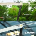 thumbnail image 6 of Cannon Sports Volleyball Net - Durable Indoor Outdoor Net (30 FT Length x 3 FT High) for Recreational, Backyard, Gymnasium, & Beach Play - Pro Quality 2mm Braided Rope Cable - Easy Setup, 6 of 6