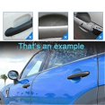 thumbnail image 4 of 4 Pcs Car Exterior Door Handle Panel Glossy Carbon Fiber Style Outer Handle Cover Trim Sti, 4 of 5