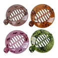 thumbnail image 1 of Pinzas para el pelo de plátano Hugo 4 colores peine doble Accesorios para el peinado del cabello, 1 of 10