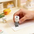 thumbnail image 5 of Adorable Cats Stamp for Teacher Rewards and Diary Decoration,Round Self Inking Halloween Stamp,Cat Design with Black Ink, Stamps for Cards, Treat Bags, Gifts | Reinkable & Portable Craft Tool (C), 5 of 6