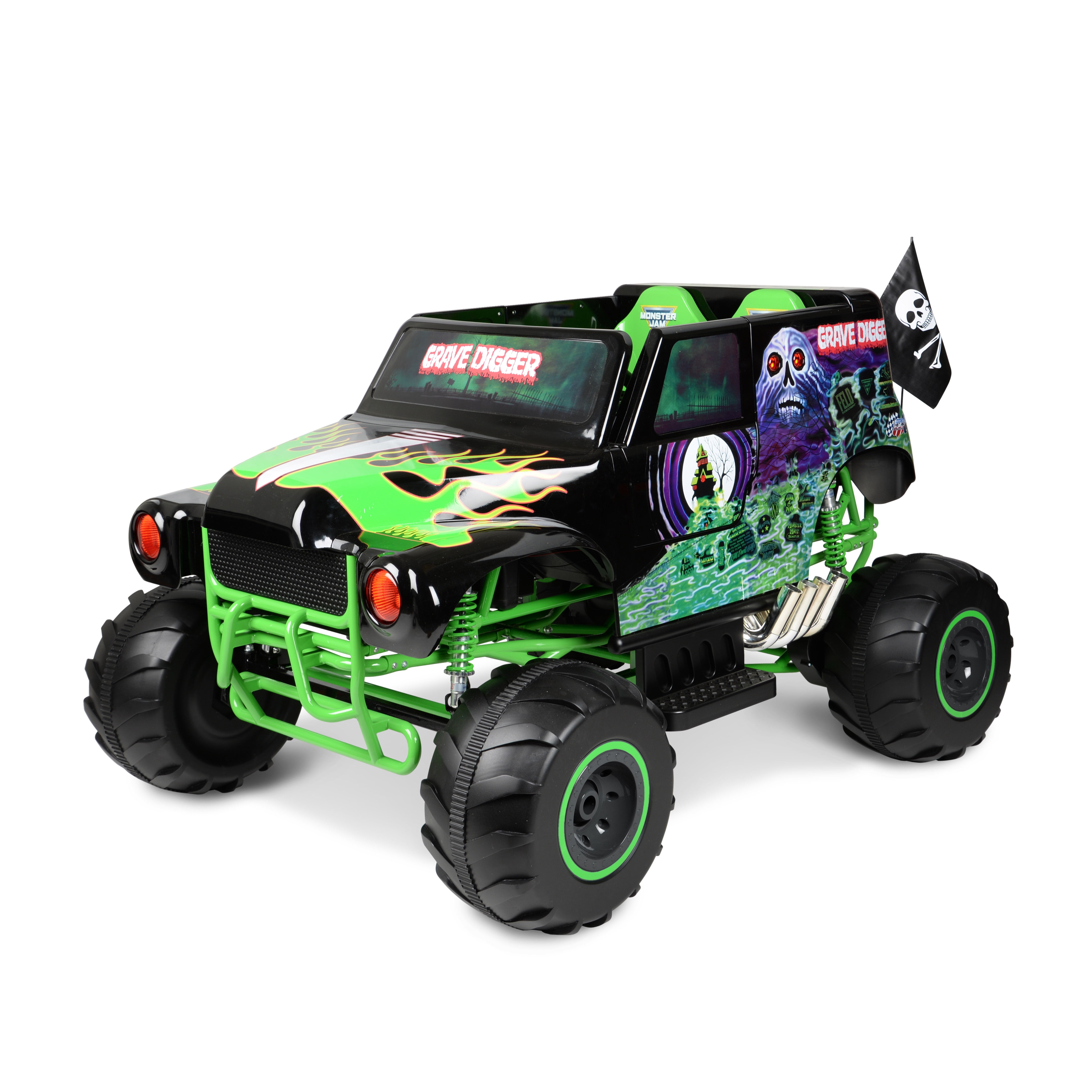 grave digger kids ride on