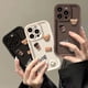 thumbnail image 2 of 3D Cartoon Coffee Bear Phone Case for iPhone 15 14 Plus 13 12 11 Pro Max Soft Back Cover for iPhone X XR XS Max 7 8 Plus Se 2020, 2 of 4