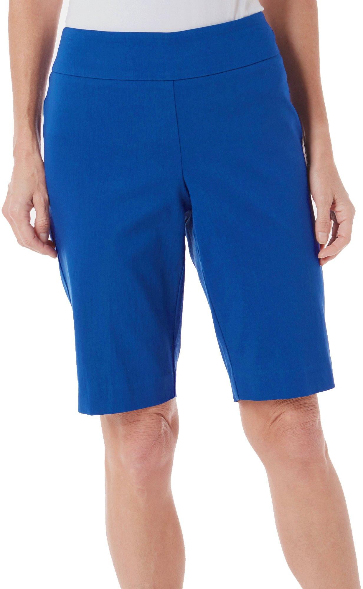 Counterparts Petite PullOn Solid Skimmer Shorts