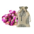 thumbnail image 4 of 20 Pcs Burlap Bags with Drawstring, 3.9" X 5.3" Wedding Party Gift Bags Jewellery Bags (Tree), 4 of 4