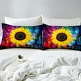 thumbnail image 4 of Yibo Golden Black Heart Valentine Day Duvet Cover - Premium Polyester Duvet Cover with Zipper Closure, 3 Piece Set, Includes 1 Duvet Cover and 2 Pillow Cases, No Comforter, 4 of 6