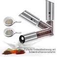 thumbnail image 4 of Moulin à Poivre Électrique Rechargeable, Moulin à Poivre Électrique, Moulin à Sel et à Poivre Automatique à Gravité, Usb Rechargeable, Haute Capacité Réglable, 4 of 4