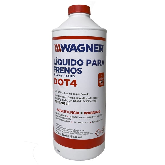 Líquido de Frenos WAGNER Botella 946 Mililitros DOT 4