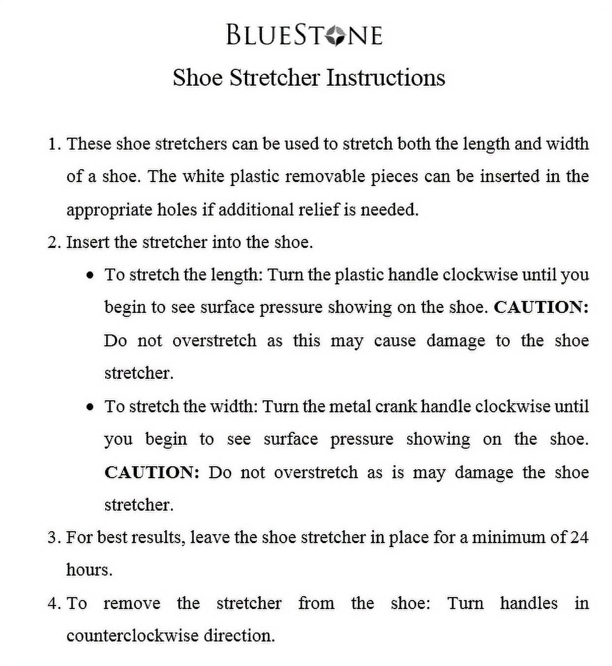Bluestone 2-Way Shoe Stretchers, Men's Set of 2