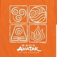 thumbnail image 3 of Avatar - The Last Airbender - Four Elements Inverse - Youth Short Sleeve Graphic T-Shirt, 3 of 5