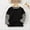 Black, variant on SGFCWSX Girls Long Sleeve Tops Two Fakes Shirts Kids Fall Casual T-Shirts Black Size 5-6T