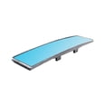 thumbnail image 1 of Espejo retrovisor Interior para coche, cristal retrovisor de seguridad para montar, accesorio para automóvil, gran angular, hebilla Vehículos, repuestos y accesorios Mis Marco plateado cepillado. Speravity VI017143-04, 1 of 6