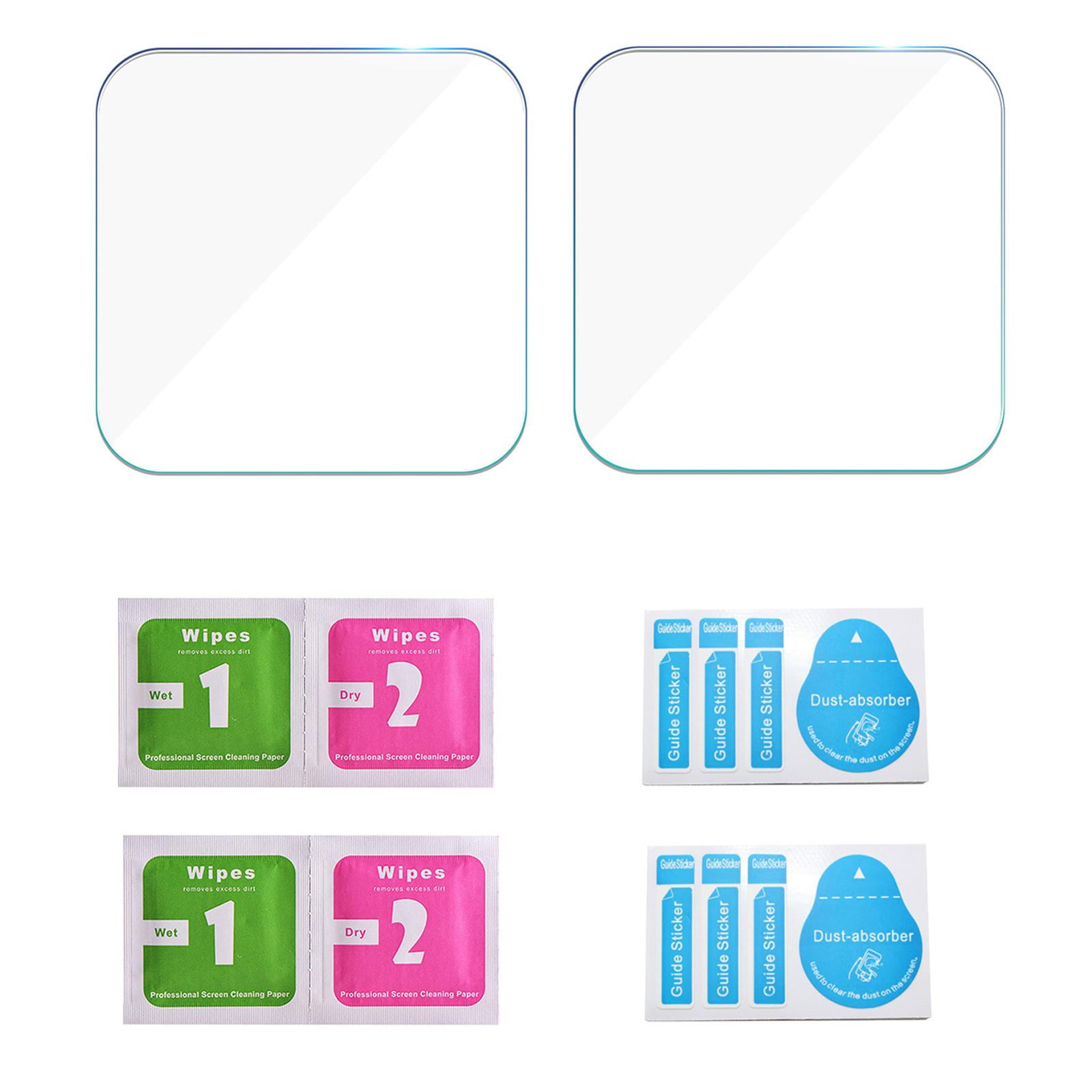 Lens Protector Bubble Free with Cleaning Cloth Scratch Sweat 9H