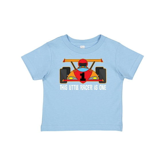 Inktastic Racing Themed 1st Birthday Car Boys Baby T-Shirt