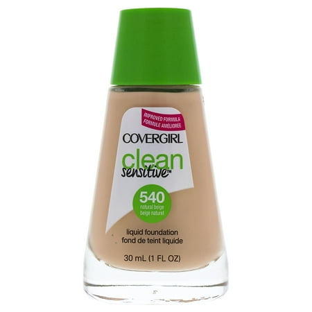 Clean Sensitive Liquid Foundation - # 540 Natural Beige by CoverGirl for Women - 1 oz
