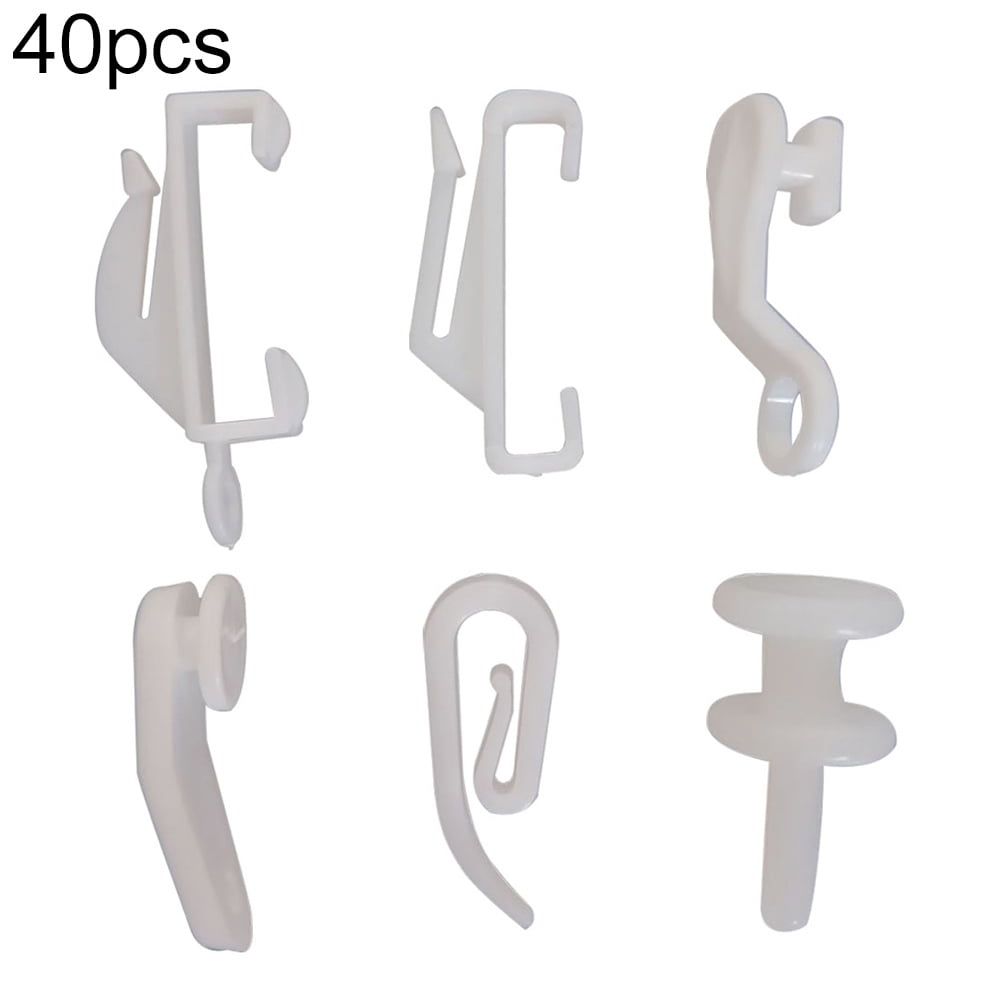 Curtain track gliders glide hooks runners pole slides Rail Tracking parts 