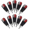thumbnail image 1 of Câble de Haut-Parleur vers Connecteur Audio Mâle RCA Adaptateur Prise 10 Pcs/ensemble, 1 of 5