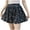 Marine, variante sur Robes Nye pour Femmes Mode Dame Grande Taille Décontracté Ample Imprimé Short Pantalons Jupes en Mousseline Été