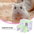 thumbnail image 2 of Gymnture Hamster House Woodencage Sleepingguinea Small Animals Pet Rat Hedgehog Playground Bedhideaway Slide, 2 of 10