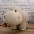 thumbnail image 3 of Juguete De Peluche Con Forma De Hipopótamo Y Elefante Animal De Simulación Para Decoración De Regalos Para Niños, 3 of 7