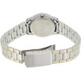 thumbnail image 3 of Casio Women's LTPV001SG-9B Two Tone Silver Gold Stainless-Steel Plated Japanese Quartz Fashion Analog Watch, 3 of 6